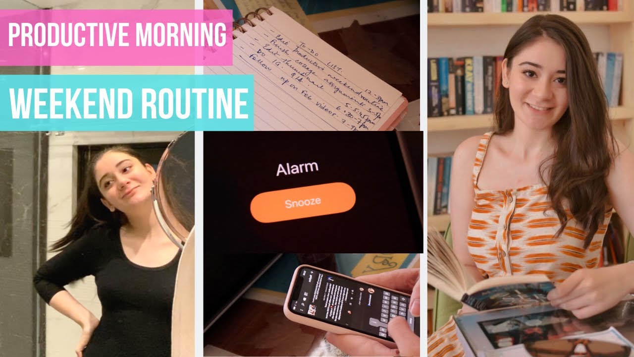 My PRODUCTIVE MORNING Routine 2020 (Weekend Edition) | *Deep Cleaning, Self Care & More*