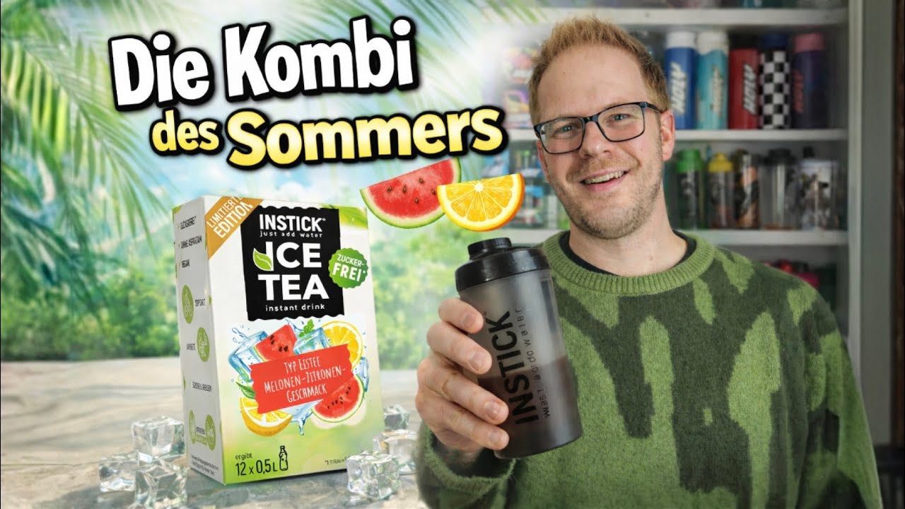 Instick Ice Tea Melone Zitrone Test – Die Kombi des Sommers? Eistee