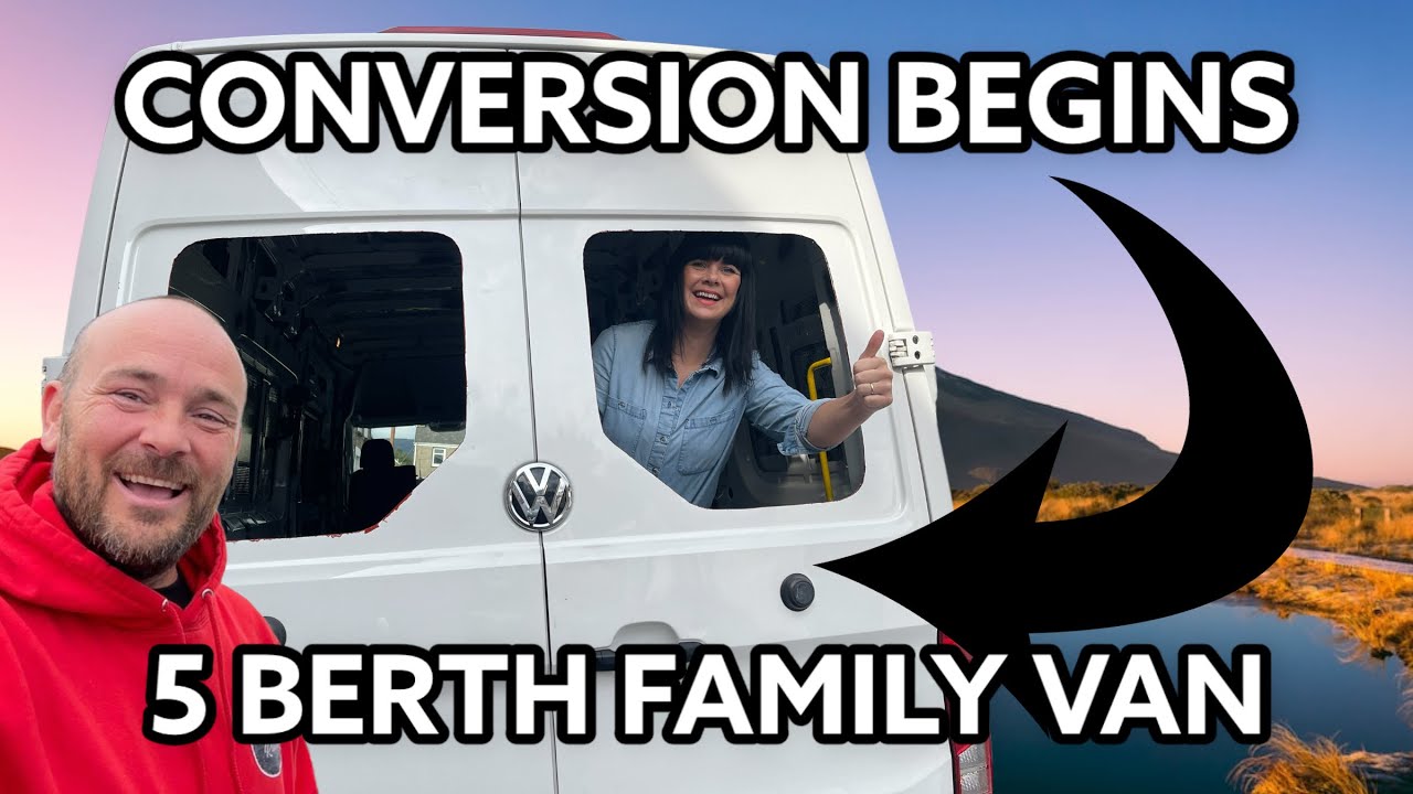 Fitting Bonded Windows in VW Crafter | 5 Berth Van Conversion