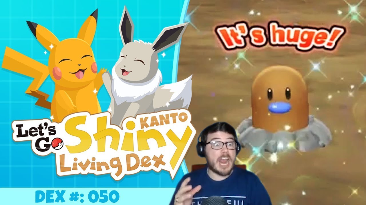 SHINY DIGLETT SURPRISED ME! | Pokemon Lets GO Pikachu and Eevee!