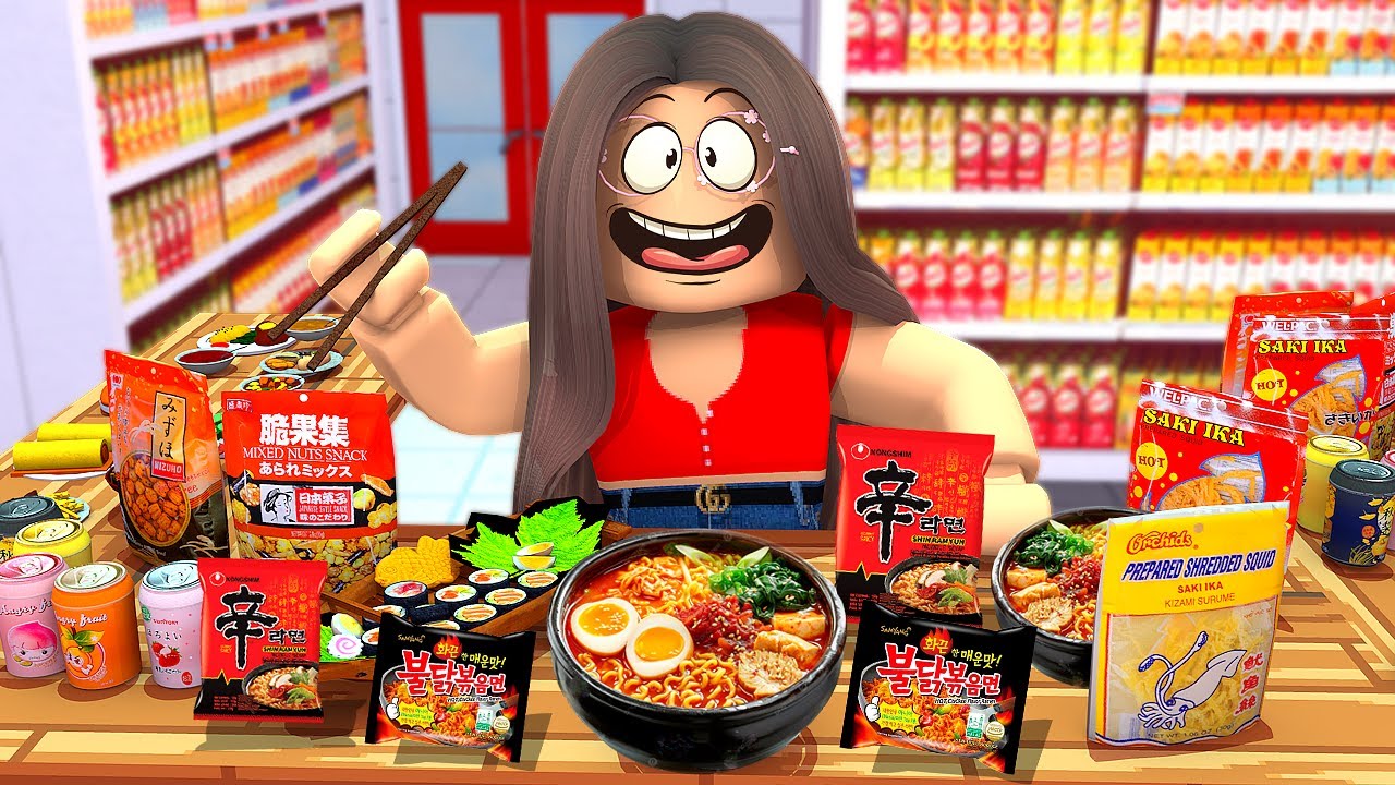 Convenience Store in Korea | ANG SARAP NG MGA PAGKAIN! | Roblox