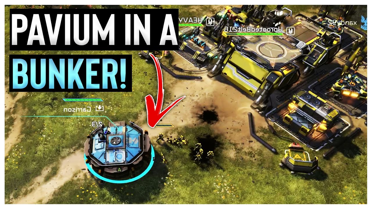 We put Pavium in a Bunker again in Halo Wars 2. It was amazing!