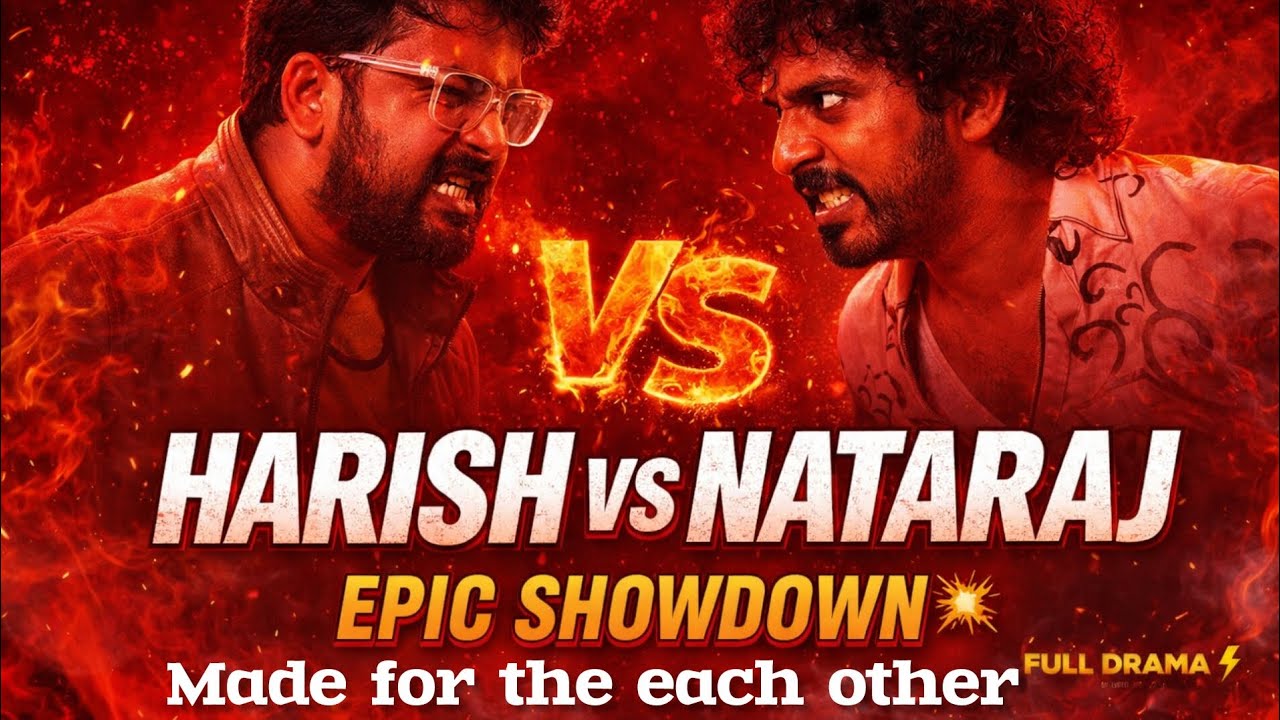 Harish vs Nataraj 🔥🔥#shortvideo #sharonvlog 