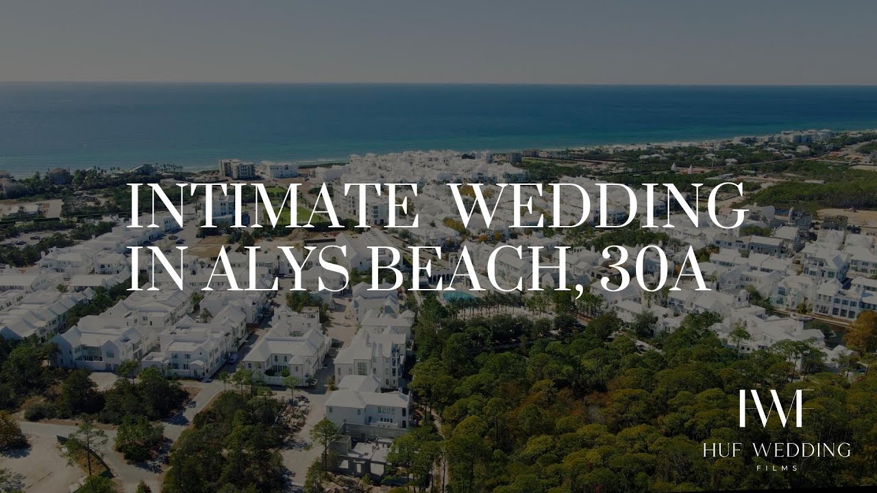 Intimate 30A Wedding at Alys Beach Green