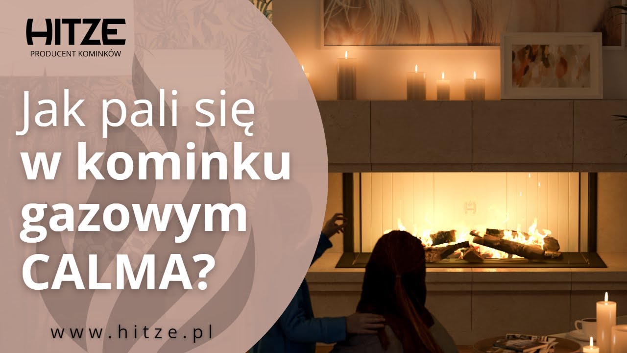 Jak pali się w kominku gazowym CALMA od Hitze? Rozpalanie kominka gazowego CALMA. Automatyka Anstos