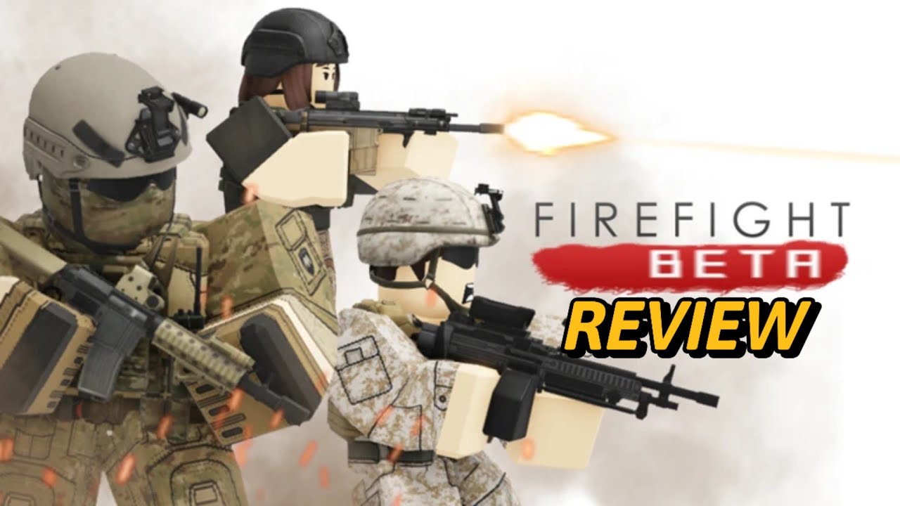 Roblox FIREFIGHT (REVIEW)