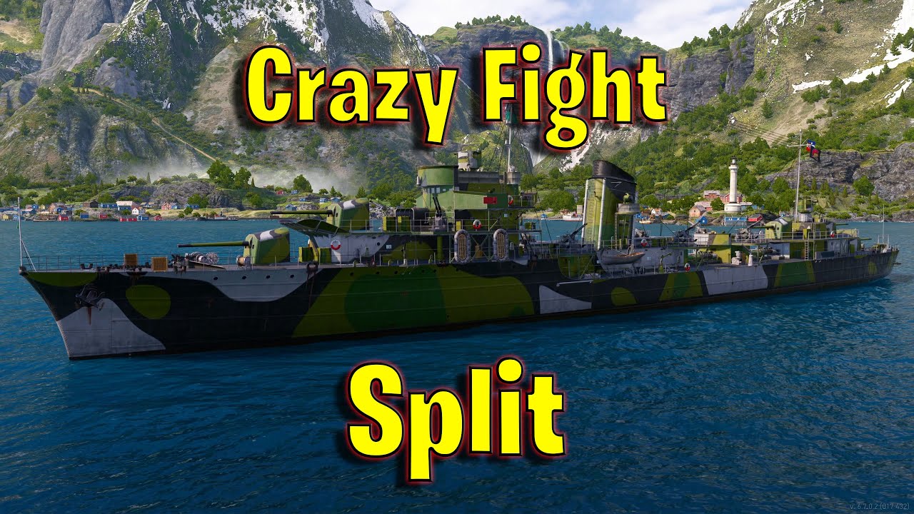 Встречайте «The Split»! Панъевропейский эсминец 7 уровня в World of Warships Legends!