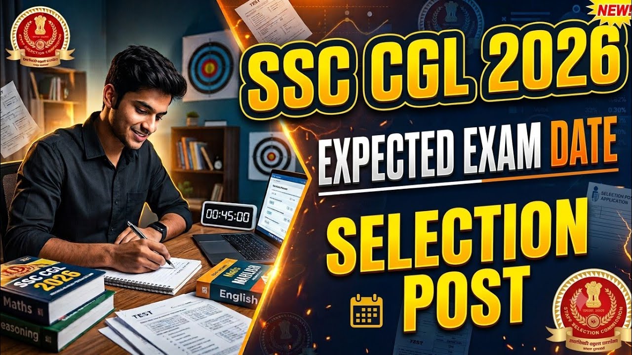 SSC CGL 2026 Tier -1 Expected Exam Date 