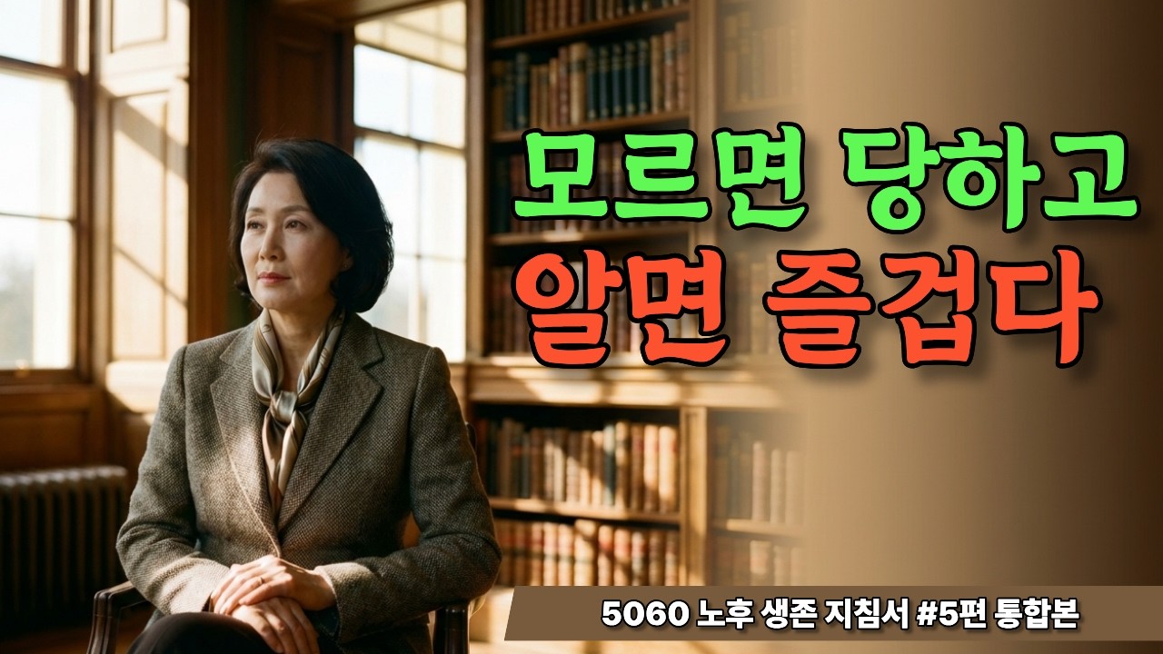 [ 5060시리즈 5편 몰아보기 ] 100세 시대, 돈보다 무서운 건 '남겨진 시간'이다 | 시니어 필독 시리즈 몰아보기