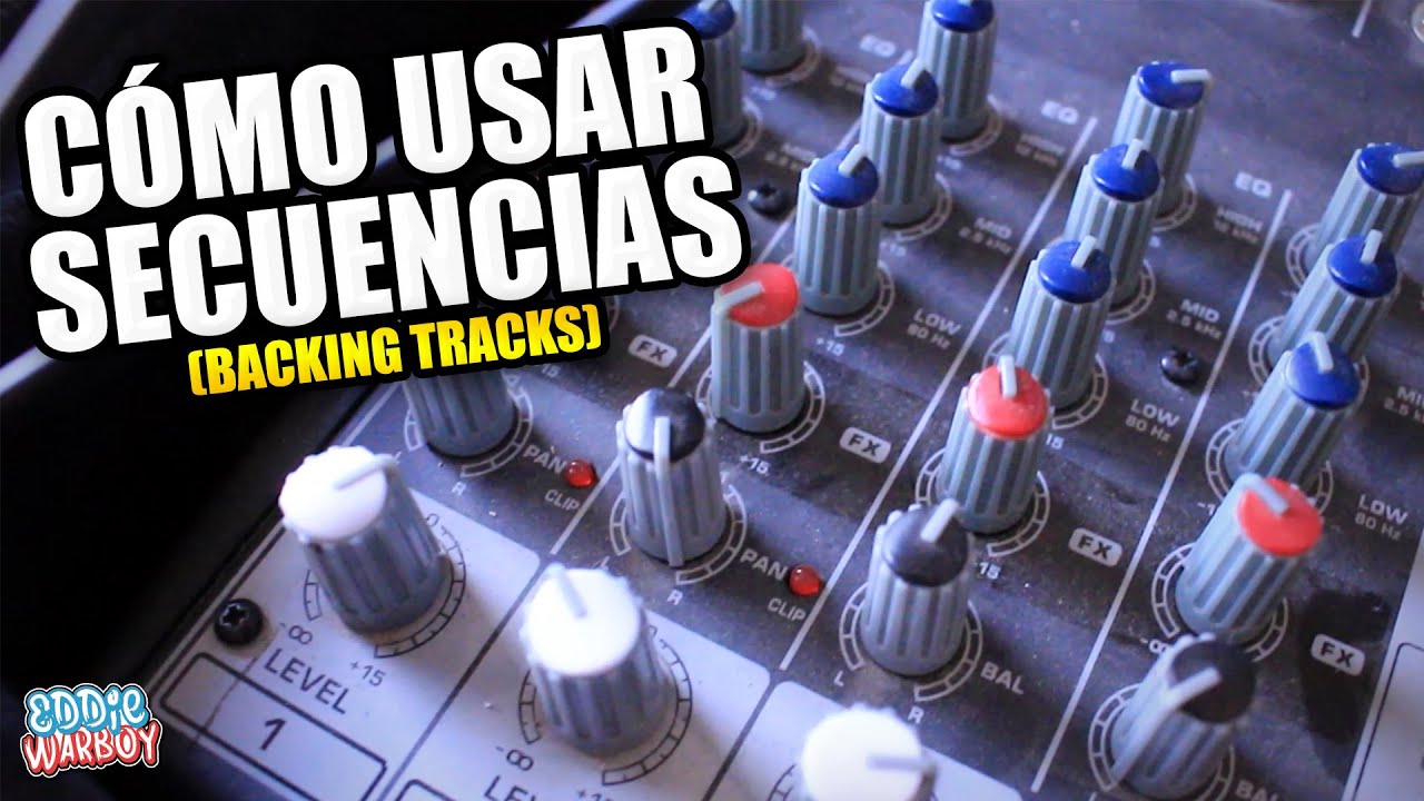 CÓMO USAR SECUENCIAS EN VIVO / Backing Tracks | Eddie Warboy