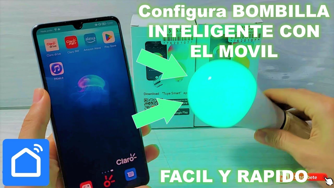 CONFIGURAR BOMBILLA SMART LIFE