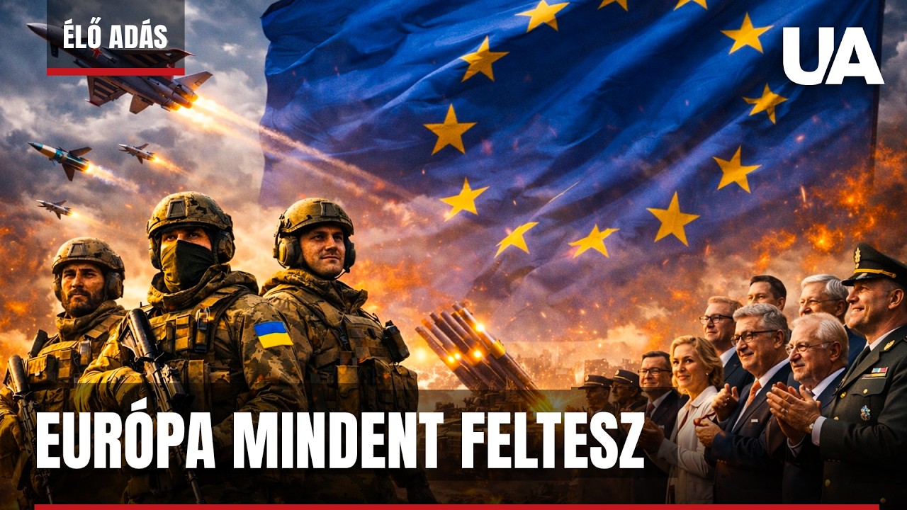 LIVE | ORBÁN VÉTÓJA ELLENÉRE: Európa 90 MILLIÁRD EURÓT talál Ukrajna számára!