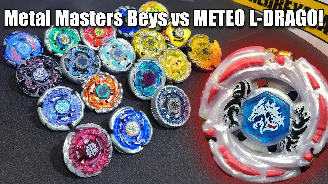 Meteo L-drago vs All Metal Masters Beyblades!