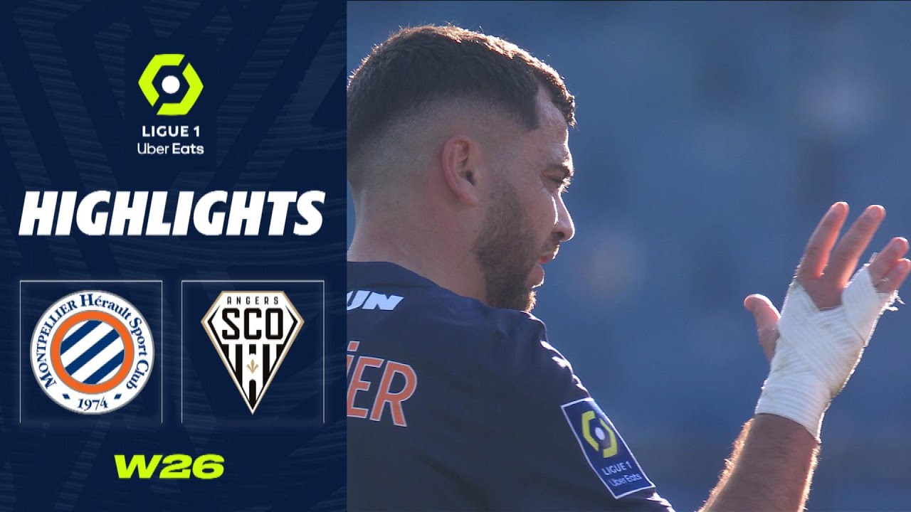 MONTPELLIER H&Eacute;RAULT SC - ANGERS SCO (5 - 0) - Highlights - (MHSC - SCO) / 2022-2023