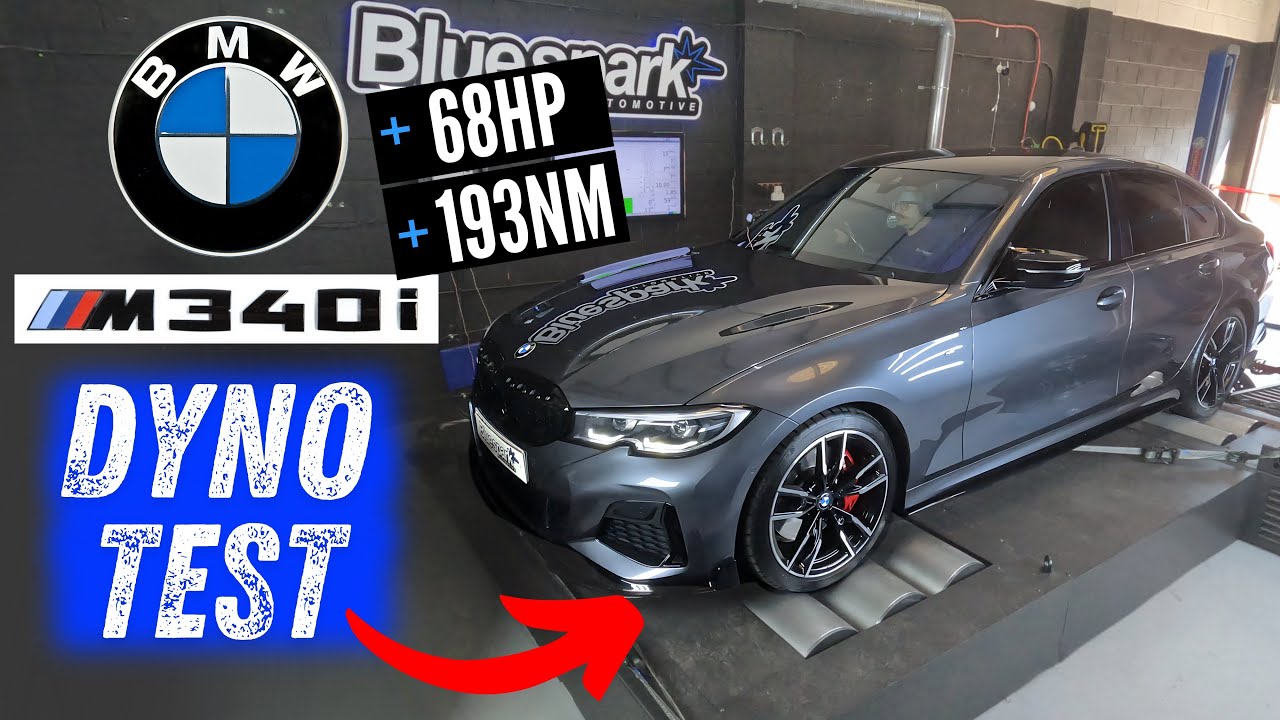 BMW M340i xDrive 3.0 B58 382bhp/387ps Dyno Test – Bluespark Tuning Box
