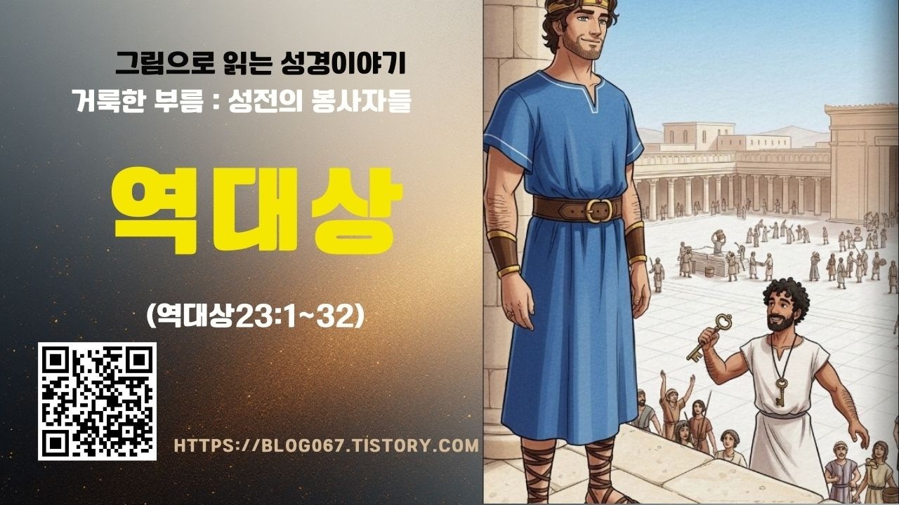 그림으로 읽는 성경이야기/거룩한 부름 : 성전의 봉사자들 (역대상23:1~32)