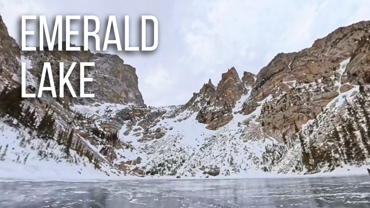 Winter Hike To Emerald Lake - Rocky Mountain National Park