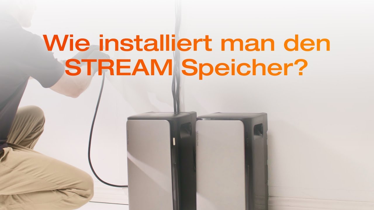 EcoFlow STREAM Balkonkraftwerk Speicher Einführung & Installation