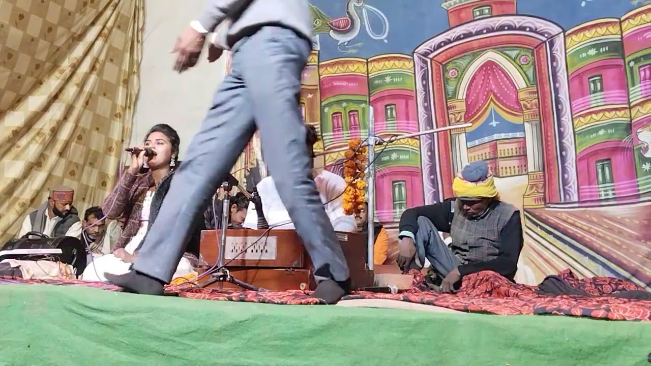 बबलू रंगीला और नेहा दिसोदिया बुंदेली जवाबी लोकगीत ग्राम टोला खगारन भव्य मेला महोत्सव 