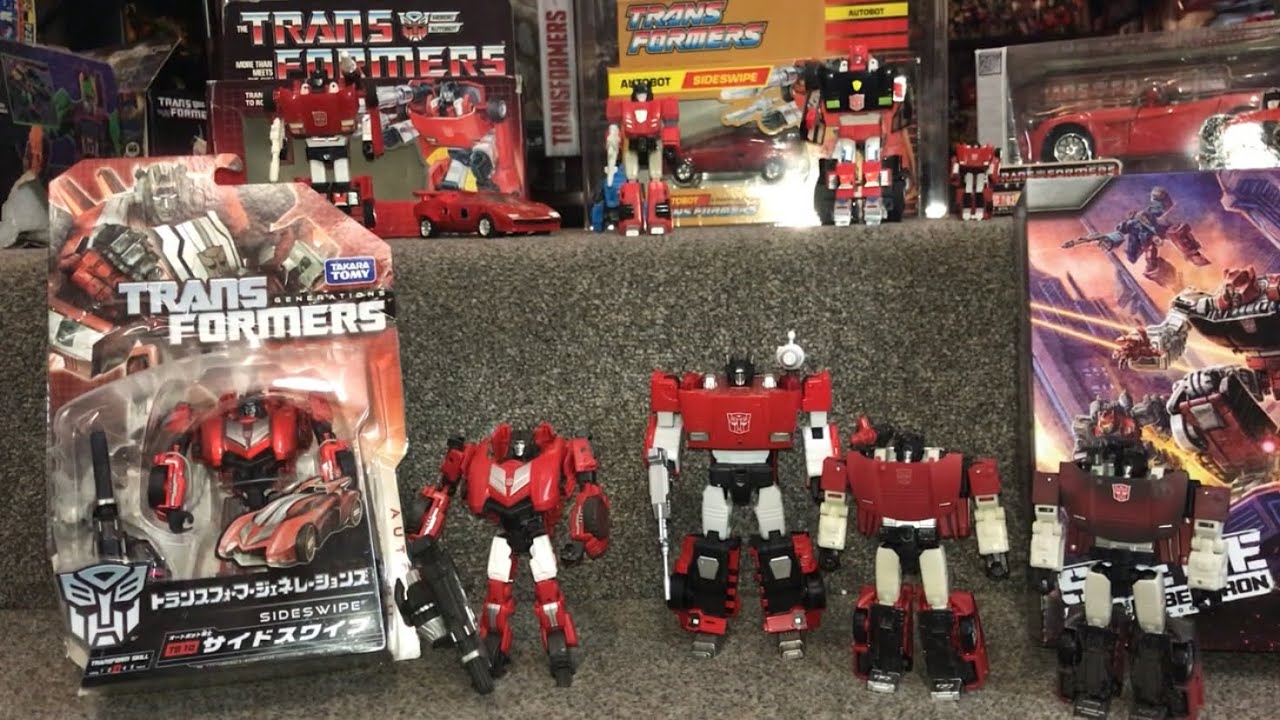 Transformers generation one complete sideswipe. G1 vintage generations collection. Wst, Binaltech