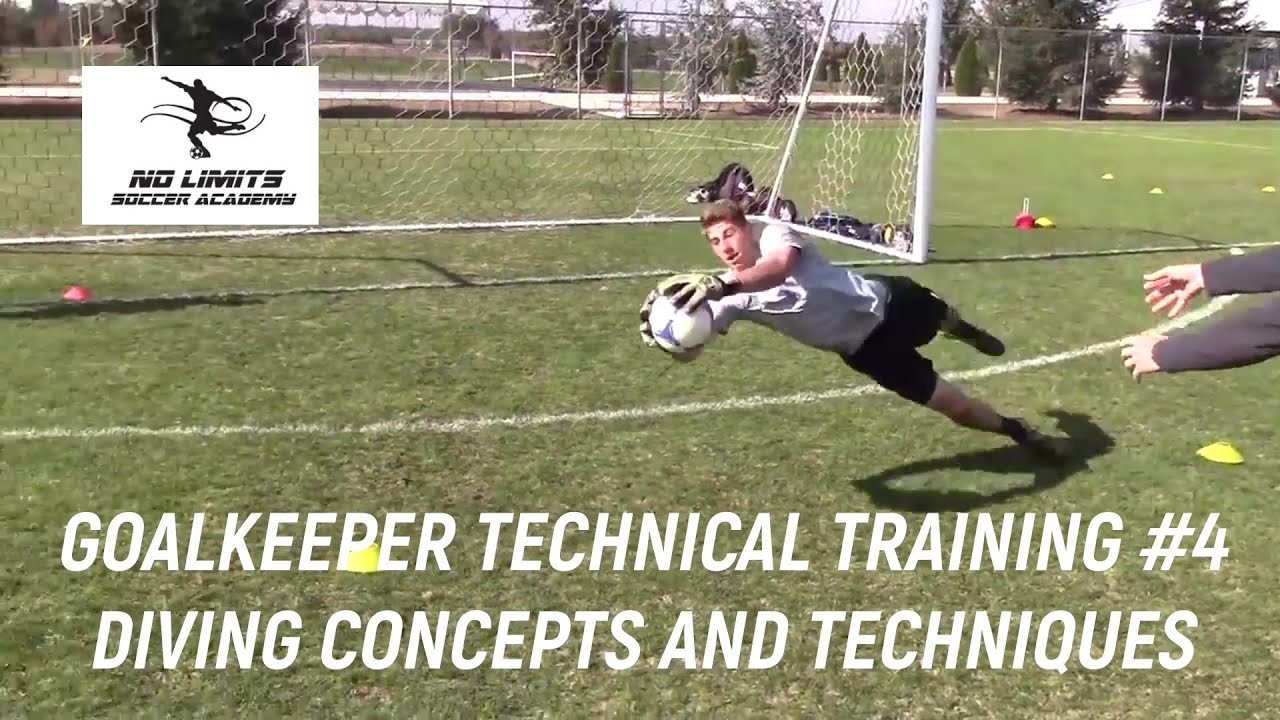Soccer Goalkeeper Technical Training Part IV: Diving Saves