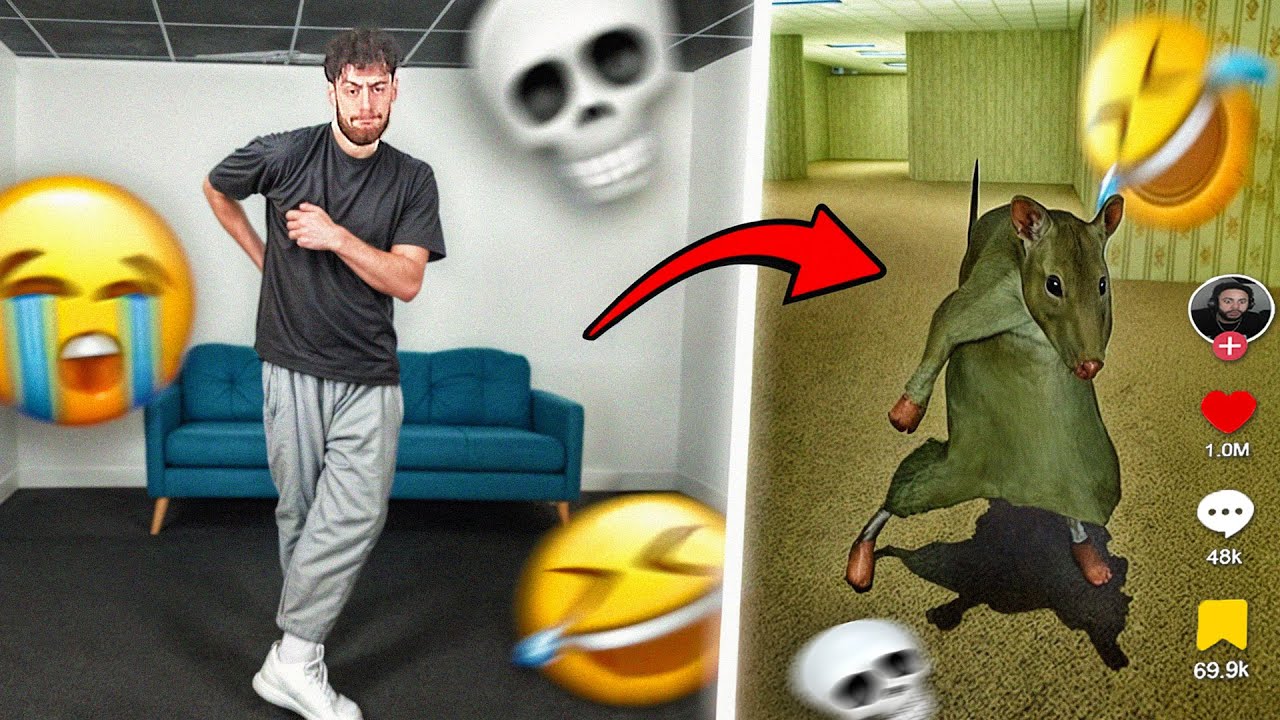 BYILHAN APPREND LA DANSE DU RAT 💀 (il a mis 1h10 pour la faire)