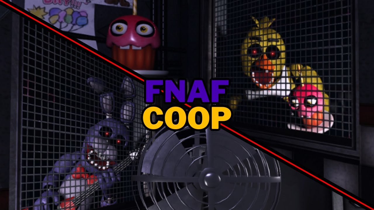 ME ASSUSTANDO COM OS MEUS AMIGOS NO FNAF COOP DO ROBLOX!!!