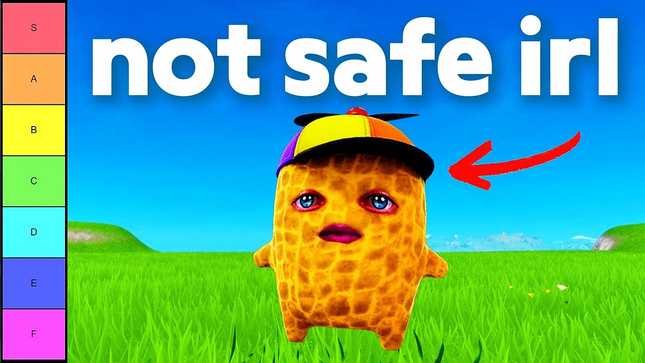 Рейтинг ВСЕХ спрайтов из Fortnite по степени их опасности в реальной жизни