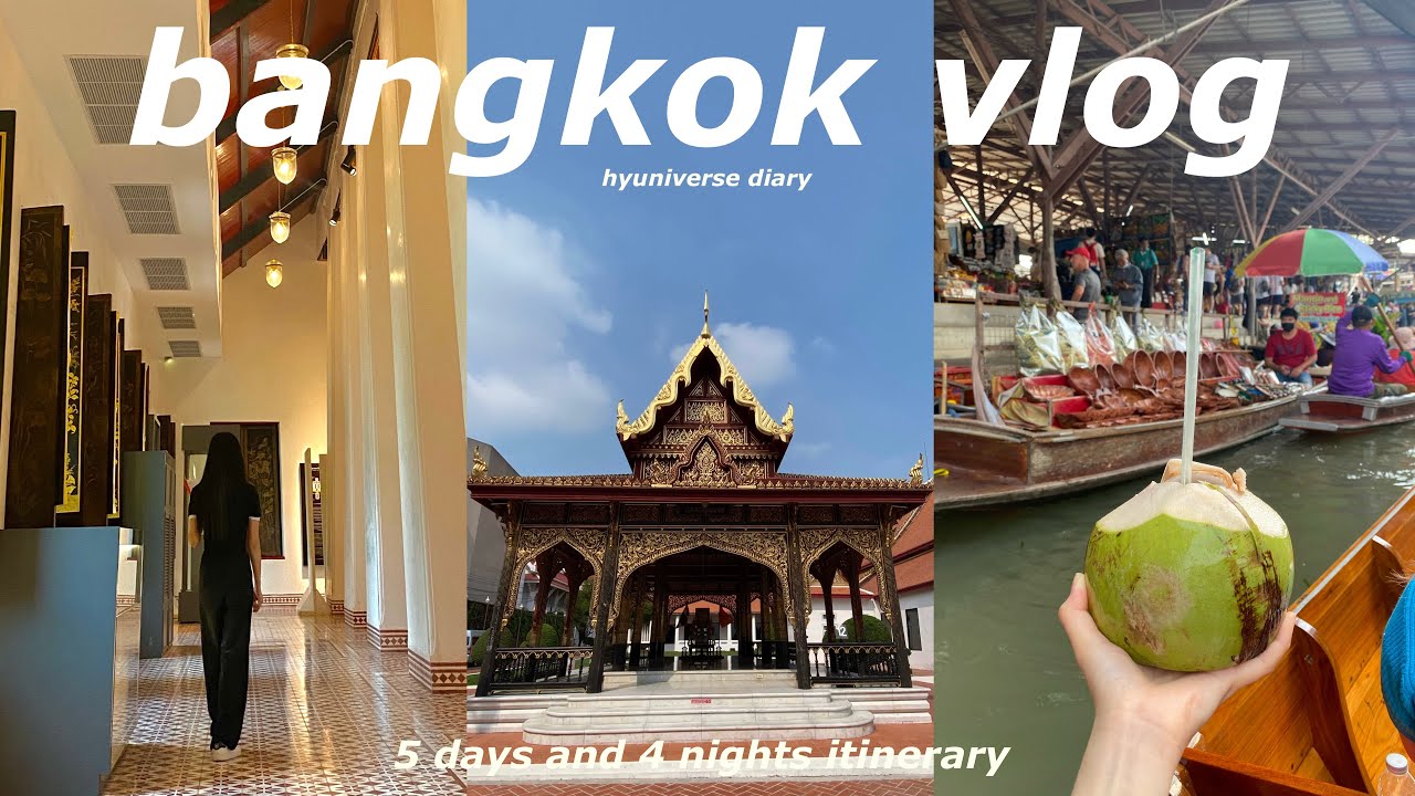🇹🇭 BANGKOK DIARIES | national museum, damnoen floating market, chatuchak market