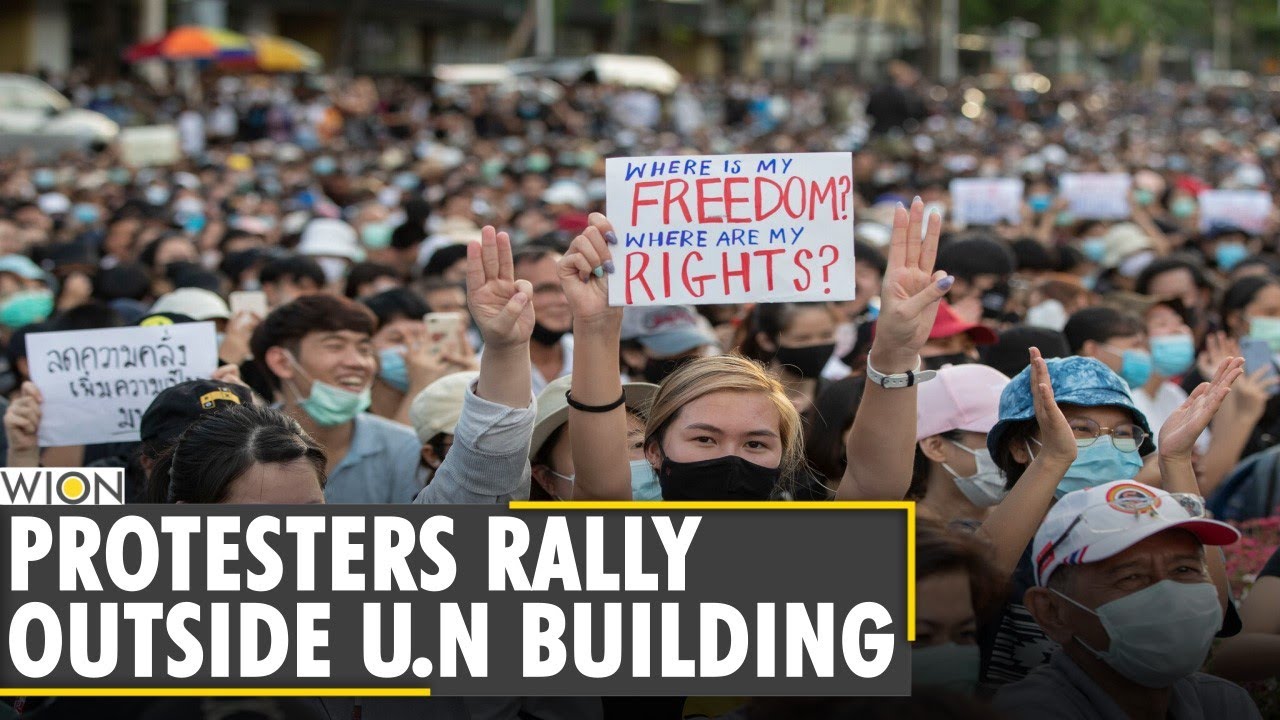 Thai Anti-monarch protests Mark UN Human Rights day | WION News | World  News