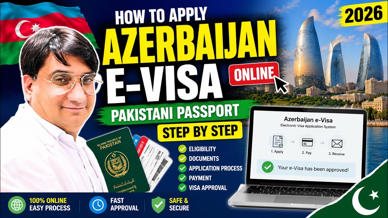 Azerbaijan E-Visa | Easy to Apply Online Step-by-Step | E Visa Requirements & Process