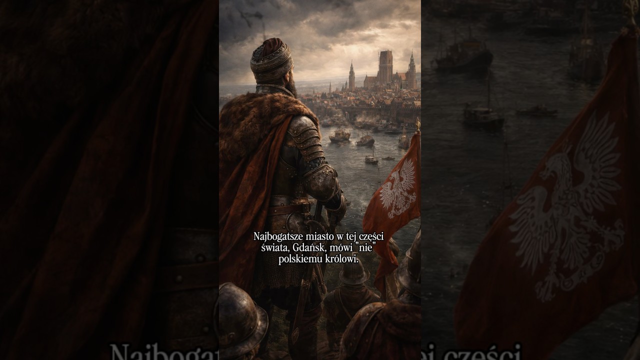 Batory zbudował fort na rzece i zablokował Gdańsk #historia #polska #batory #ciekawostki #wojn