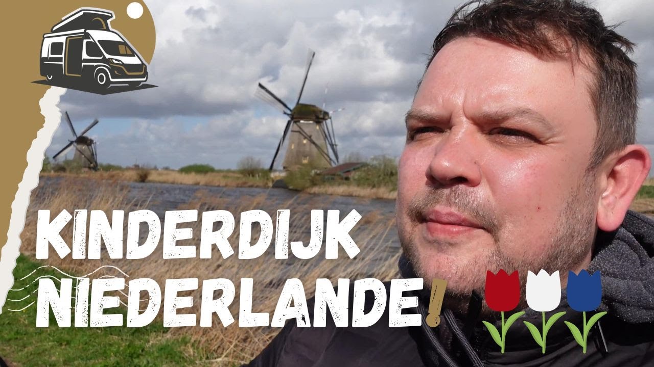 Windmühlen & Campingplatz in KINDERDIJK - Wochenende in Holland 🇳🇱