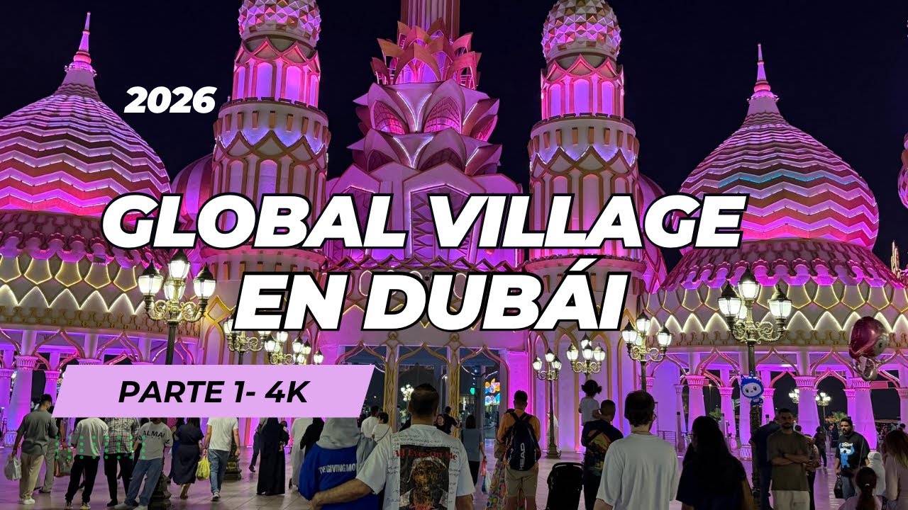 De México🇲🇽 a Global Village Dubái 🇦🇪2026. #cdmx #viajar #travel #2026 #dubai #mexico #4k 