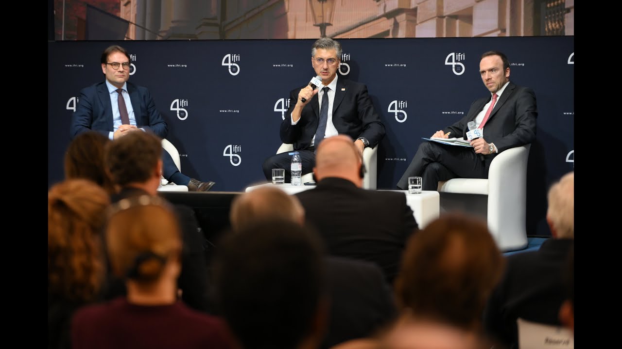 🇪🇺 L'Europe à la croisée des chemins - Conférence avec Andrej Plenkovic, Premier ministre croate.
