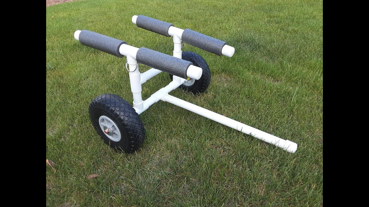 My DIY PVC Kayak Cart - Can I Break It?