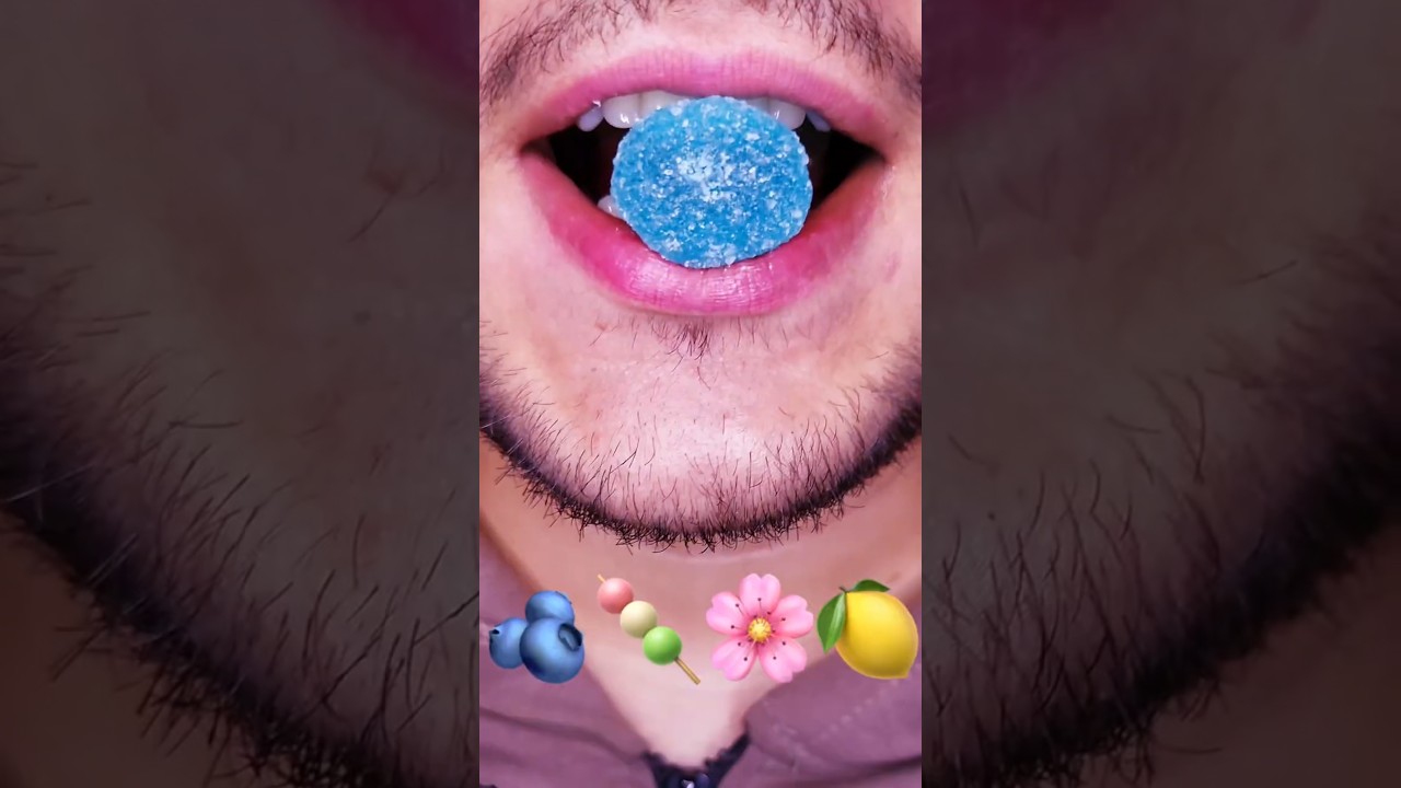 Blueberry Sour Gummy sharp and fruity, soft and wild