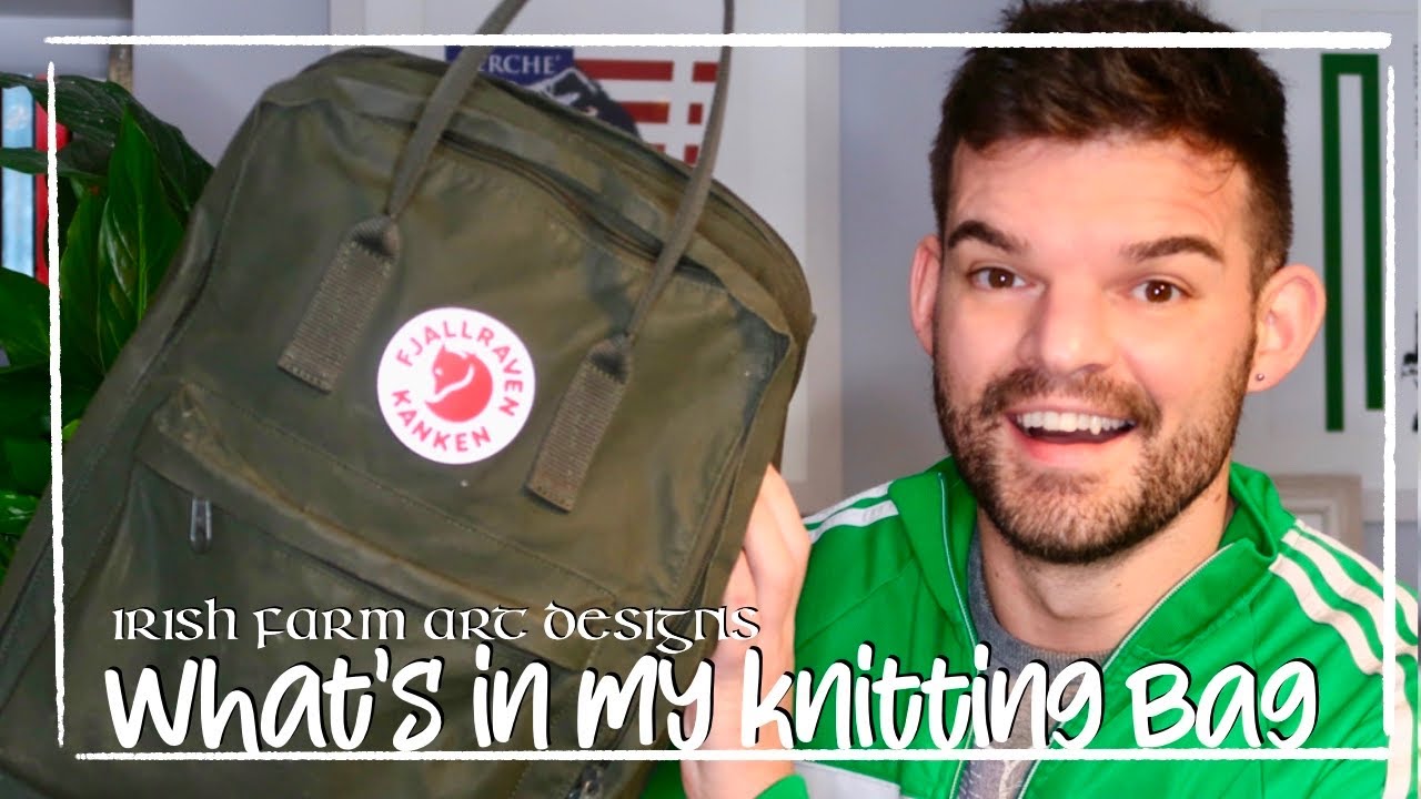 What's in my knitting bag for travel, notions, needles, and projects I carry with me on a trip