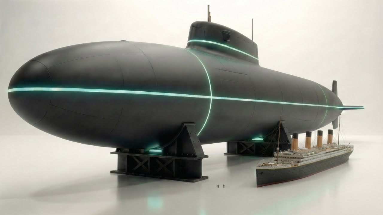 This $25 Billion Private Submarine 10x Bigger Than Titanic — Full Interior Tour