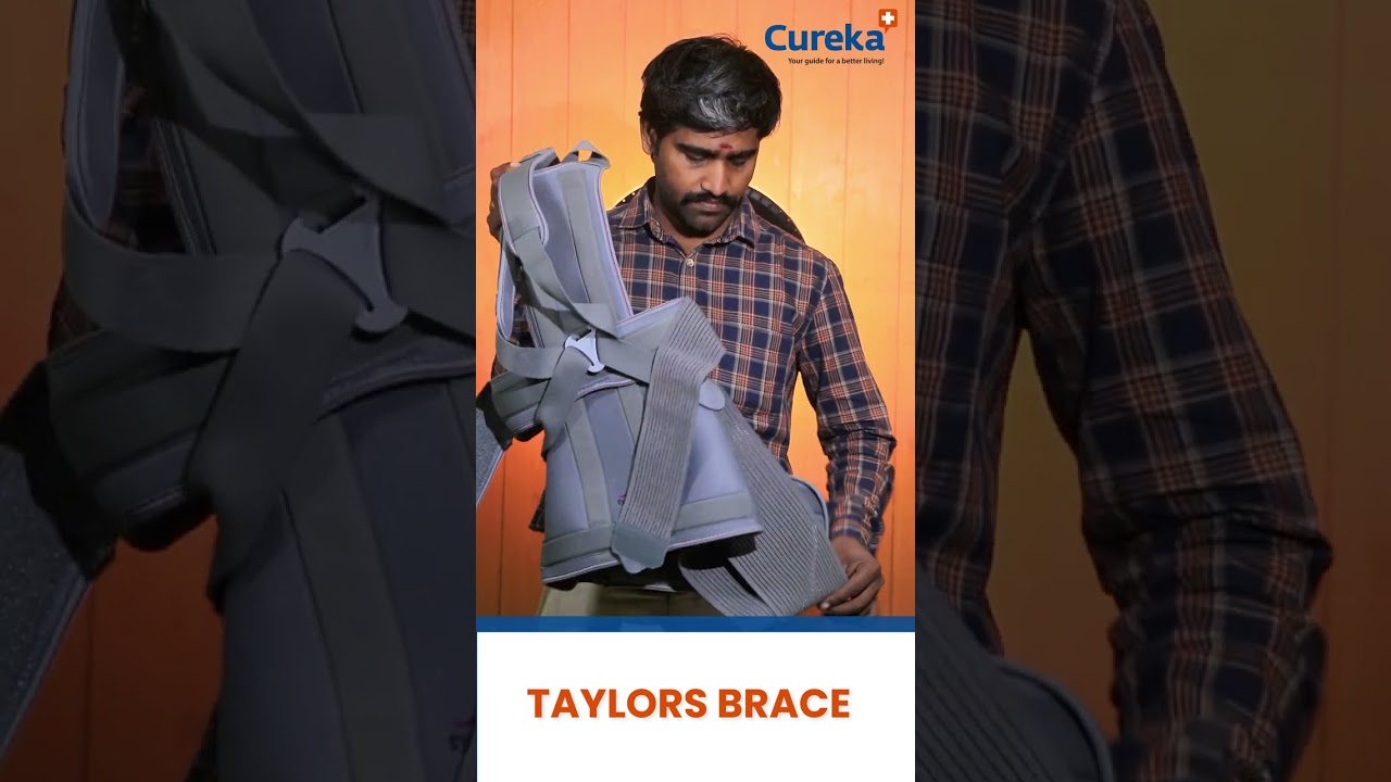 Embrace Spinal Support with the Taylor Brace: Keeping Your Spine Aligned and Immobilized! 💪🏽🌐