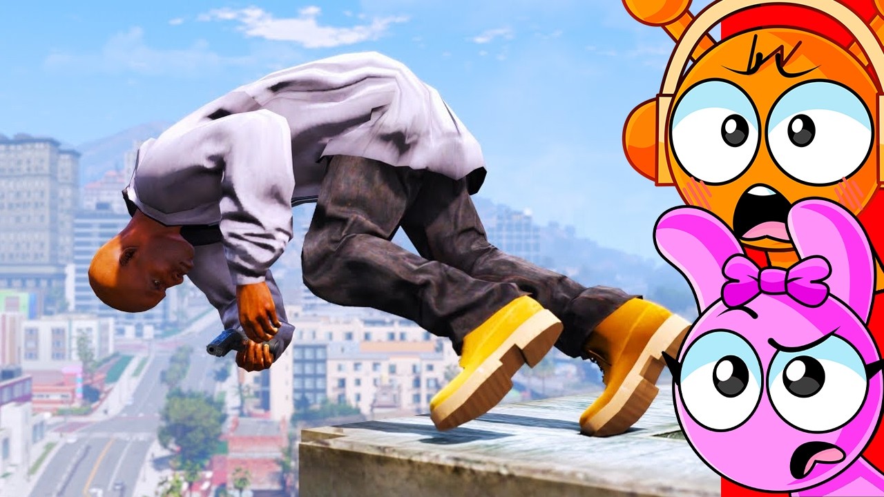 Reacting to GTA RAGDOLL FAILS!! (Crazy)
