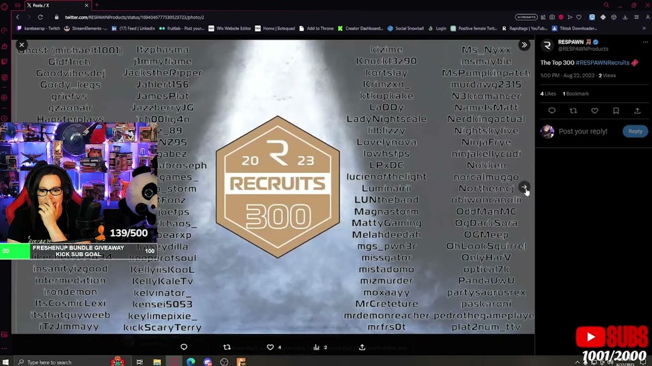 Epic Reaction: Reaching Top 300 in RespawnRecruits Leaderboard #RESPAWNRecruits