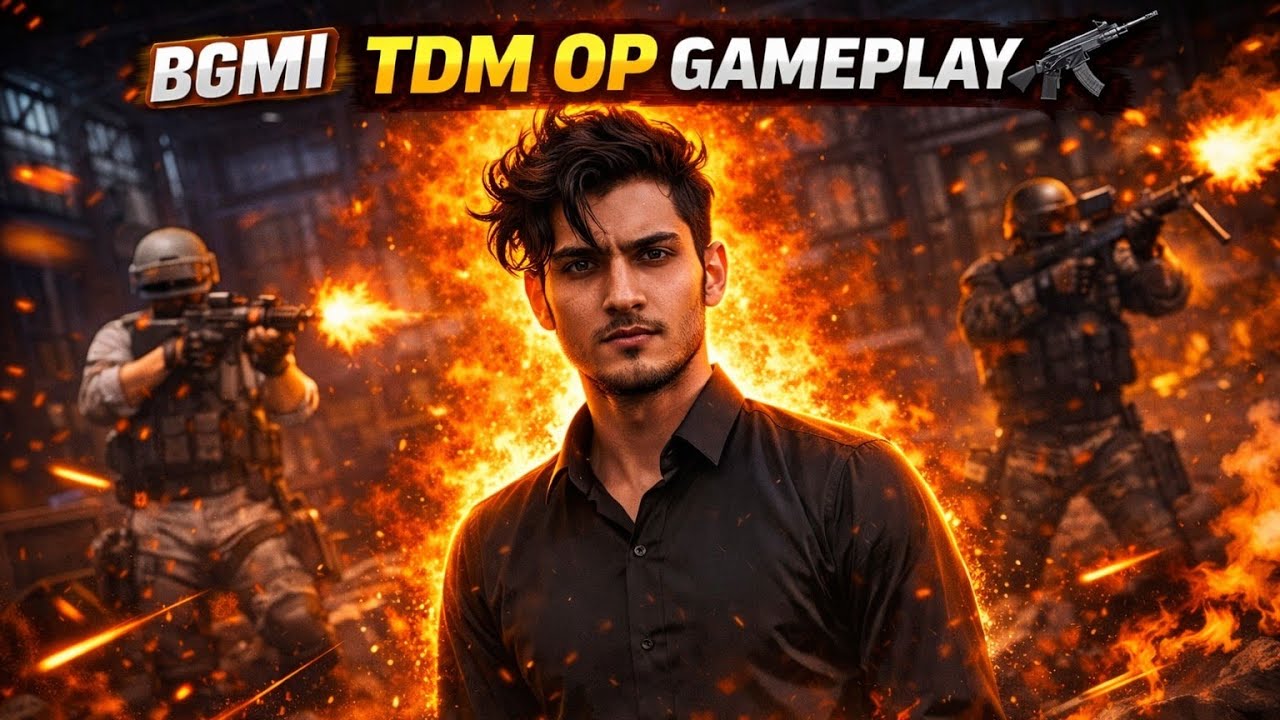 BGMI TDM OP GAMEPLAY 🔫 | Full Rush & Headshots