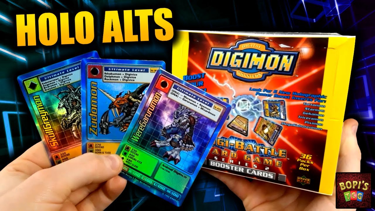 Holo Alt Starter Deck Cards - Digimon Digi-Battle Card Game