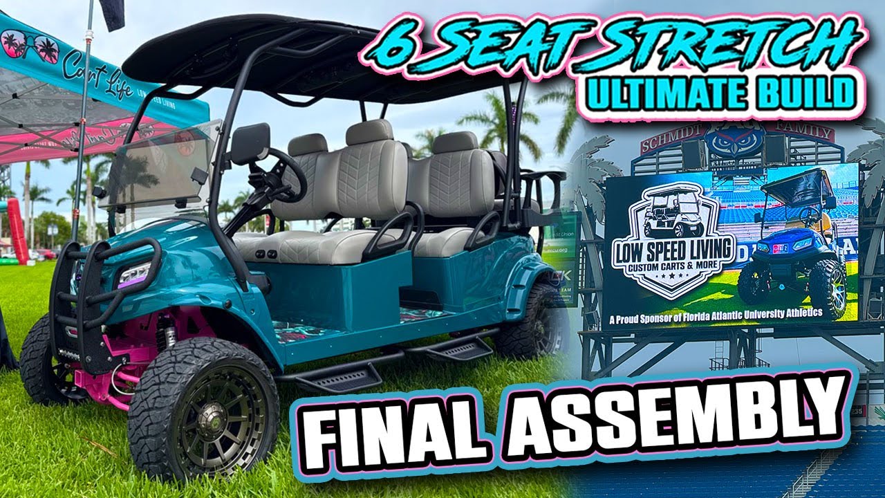 EP 114 - How to Stretch a Golf Cart -Part 5- Ultimate Club Car Final Assembly!  Can We get it done?!