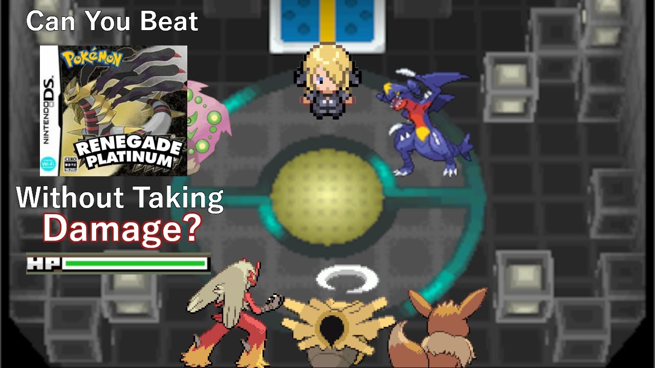 Can you Beat Pokemon Renegade Platinum Without Taking Damage?