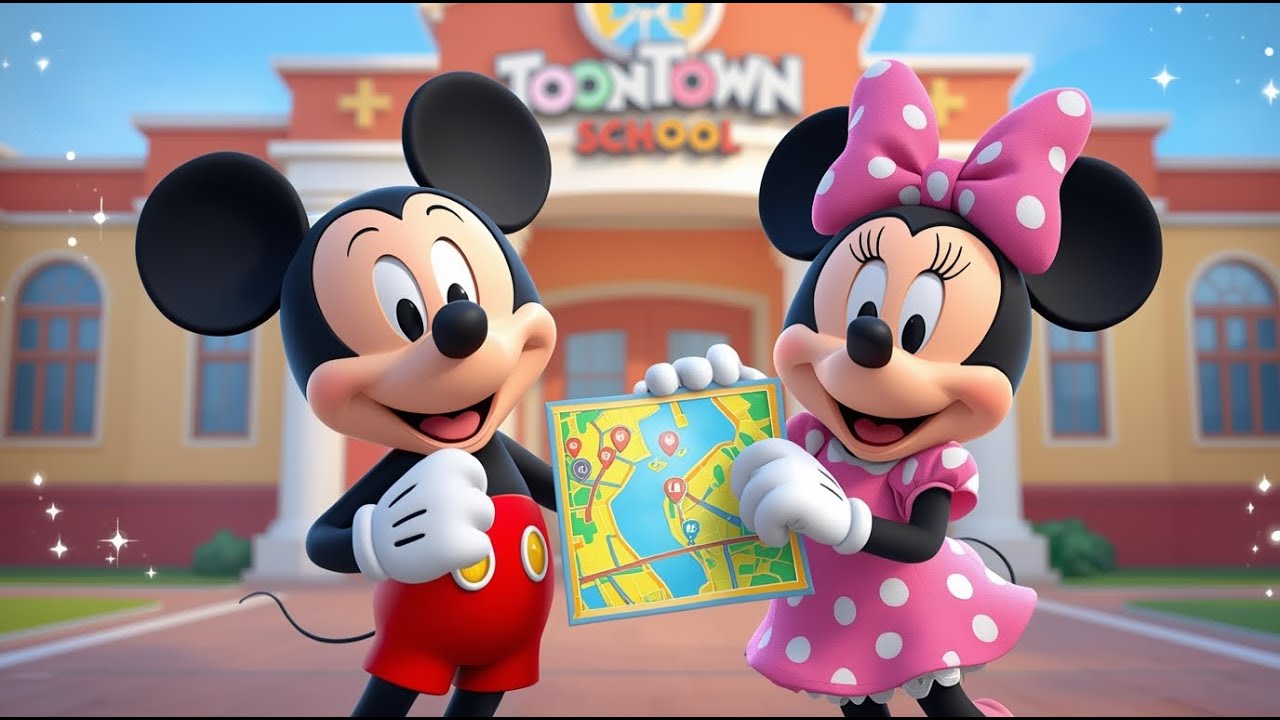 Mickey & Minnie’s School Friends Adventure | Kids Cartoon Story | 3D Animation Episode 1