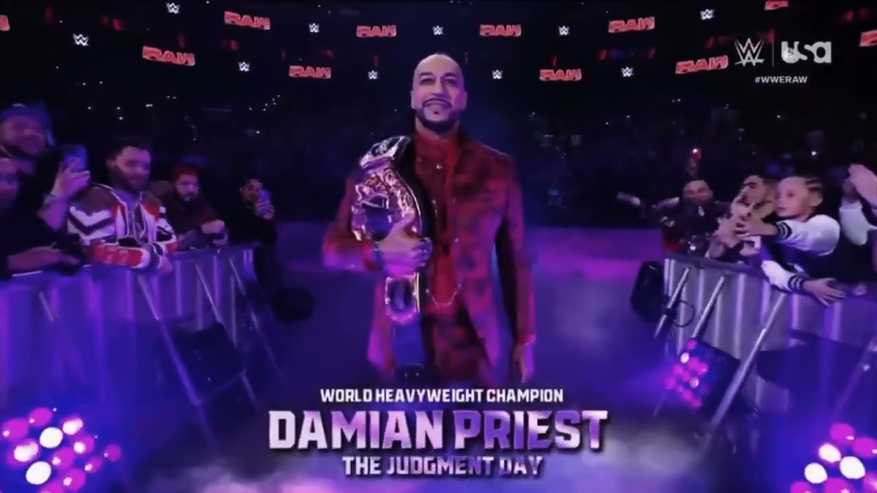 WWE: Rise For The Night (Damian Priest) [Entrance Theme w/ Pyro, Arena Effect & Crowd Cheers]