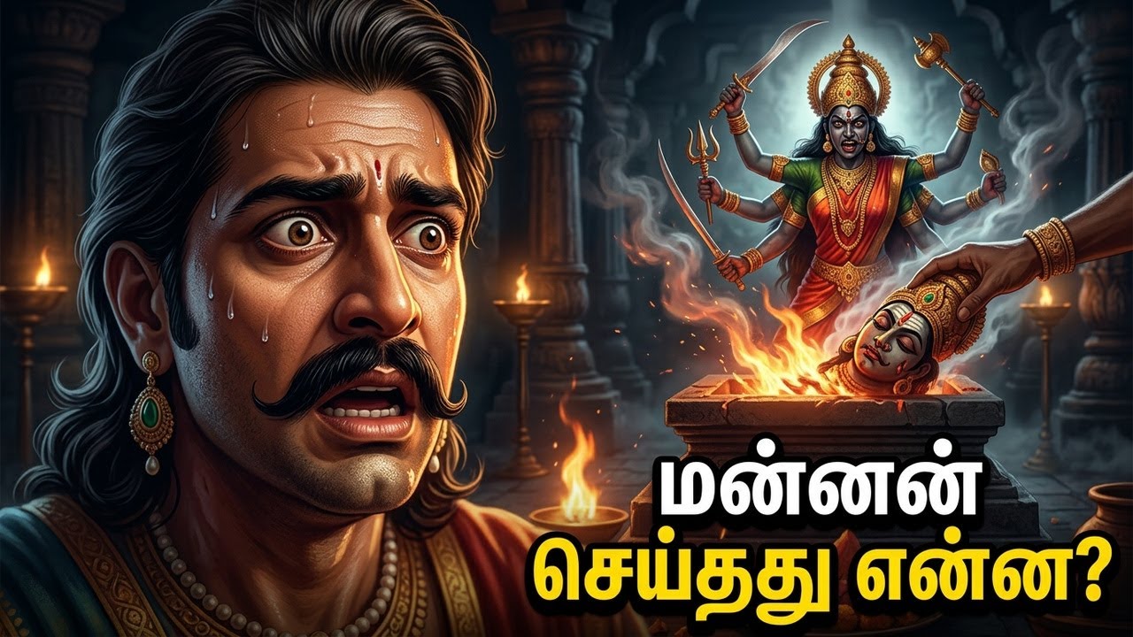 பத்ரகாளிக்குப் பலி! குடும்பத்தை இழந்த காவலனுக்கு மன்னன் செய்த காரியம் என்ன?
