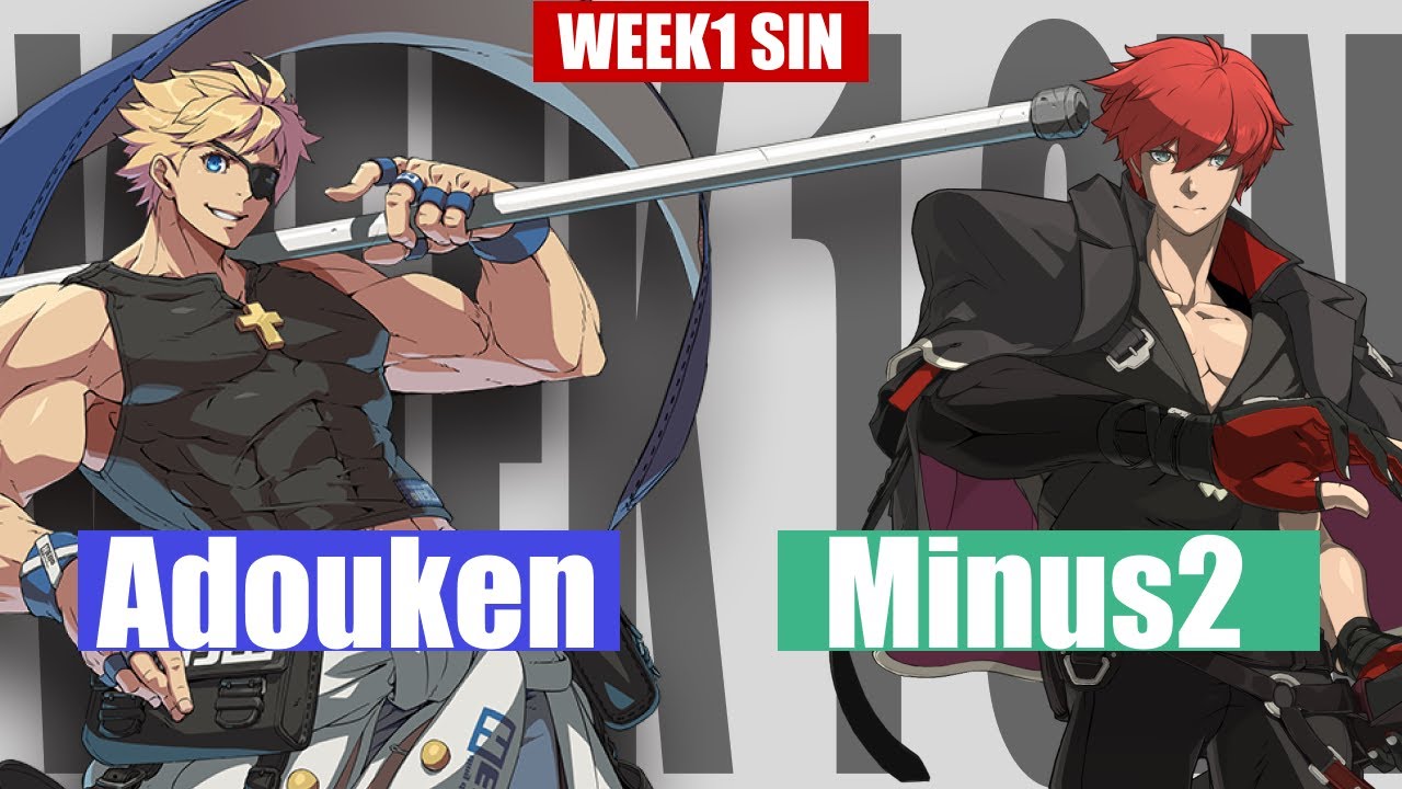 [Guilty Gear Strive]GGST Replay ADOUKEN(Sin) vs Minus2(Ky)
